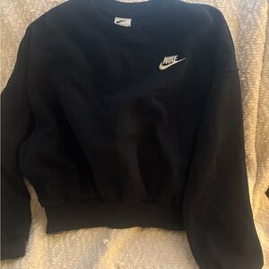 Nike Women's Black Crop Top